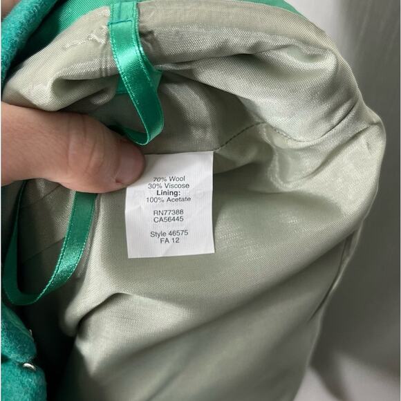 J.Crew Factory Women's The Pencil Skirt Green Size 6 NWT - Picture 4 of 4